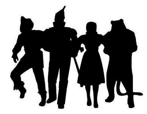 wizard of oz silhouette